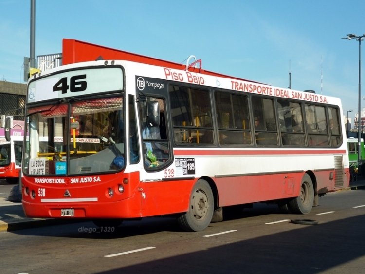 Agrale MT12 - Todo Bus - T.I.S.J. / U.T.E.S.A.
GFV 981
Línea 46 - Interno 538

Unidad de Transporte Ideal San Justo al servicio de la línea 46.
Palabras clave: Pompeya