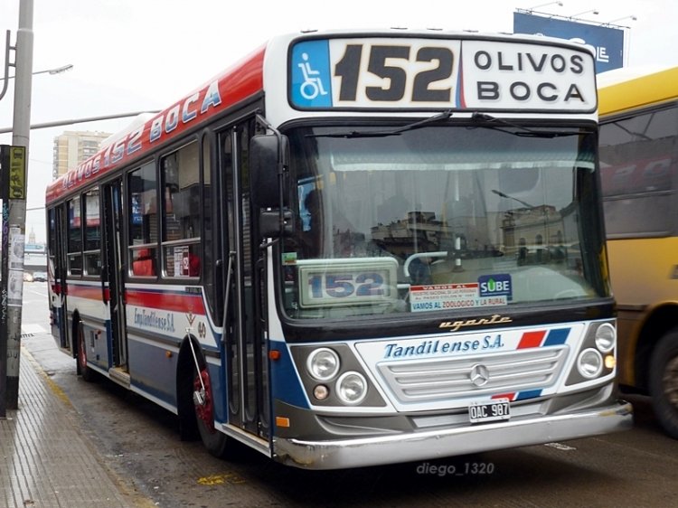 Mercedes-Benz OH 1718 L - Ugarte - Tandilense
OAC 987
Línea 152 - Interno 40
Palabras clave: Ugarte