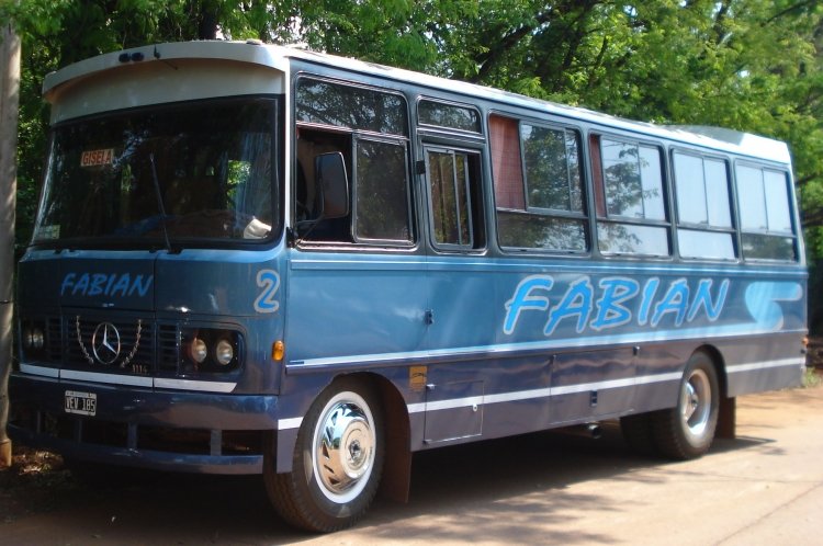 Mercedes-Benz OC 1214 - El Detalle - Fabían
C.963723 - VEV 185
Empresa de Jardín América

http://galeria.bus-america.com/displayimage.php?pid=691
