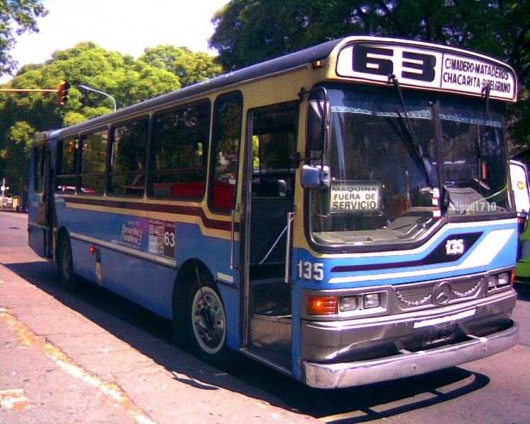 Mercedes-Benz OHL 1320 - La Favorita - Bernardino Rivadavia
BPO 057
Línea 63 - Interno 135 

