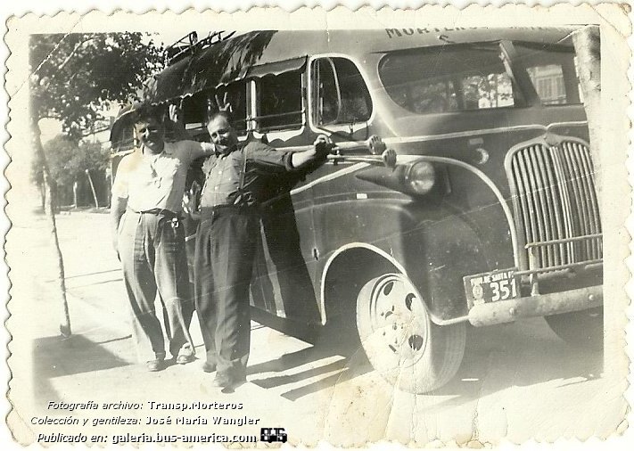 Decaroli Hnos - El Galgo
PROVINCIA DE SANTA FE
351

El Galgo (Prov. Córdoba), interno 3, patente provincial 351 (de Santa Fe)

Fotografía archivo: Transporte Morteros
Colección y gentileza: José María Wangler

