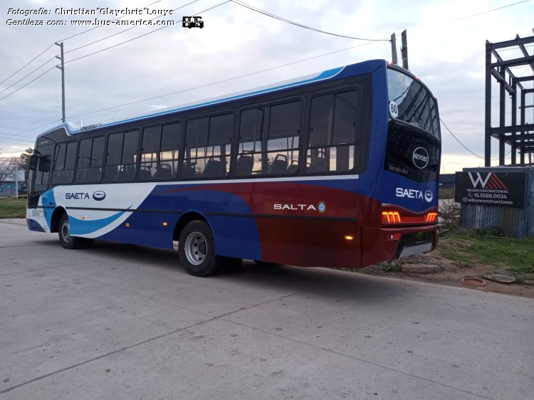 Mercedes-Benz OF 1621 - Nuovobus Cittá PH 0071 - SAETA
[url=https://bus-america.com/galeria/displayimage.php?pid=66315]https://bus-america.com/galeria/displayimage.php?pid=66315[/url]

SAETA (Salta)

Fotografía y gentileza: Christian "Glaychris" Louys
