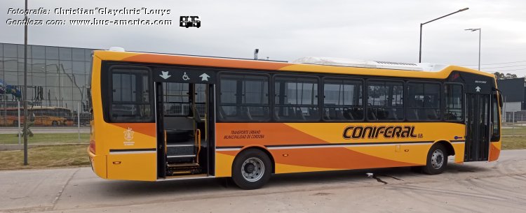 Mercedes-Benz OF 1721 - Nuovobus Cittá PH 0072 - Coniferal
[url=https://bus-america.com/galeria/displayimage.php?pid=66060]https://bus-america.com/galeria/displayimage.php?pid=66060[/url]

Coniferal (Córdoba)

Fotografía y gentileza: Christian Glaychris Louys
