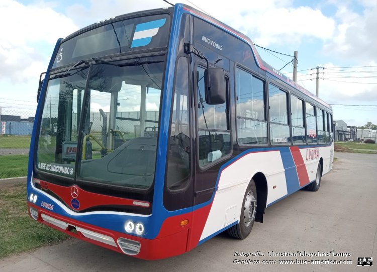 Mercedes-Benz OH 1621 L SB - Nuovobus Cittá PH 0068 - La Vecinal de Matanza
[url=https://bus-america.com/galeria/displayimage.php?pid=64347]https://bus-america.com/galeria/displayimage.php?pid=64347[/url]

Línea 180 (Buenos Aires)
