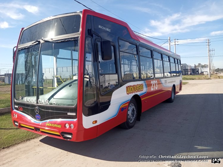 Mercedes-Benz OH 1621 L SB - Nuovobus Cittá PH 0068 - Unión Platense
[url=https://bus-america.com/galeria/displayimage.php?pid=66172]https://bus-america.com/galeria/displayimage.php?pid=66172[/url]

Línea 273 (Prov.Buenos Aires)

Fotografía y gentileza: Christian Glaychris Louys
