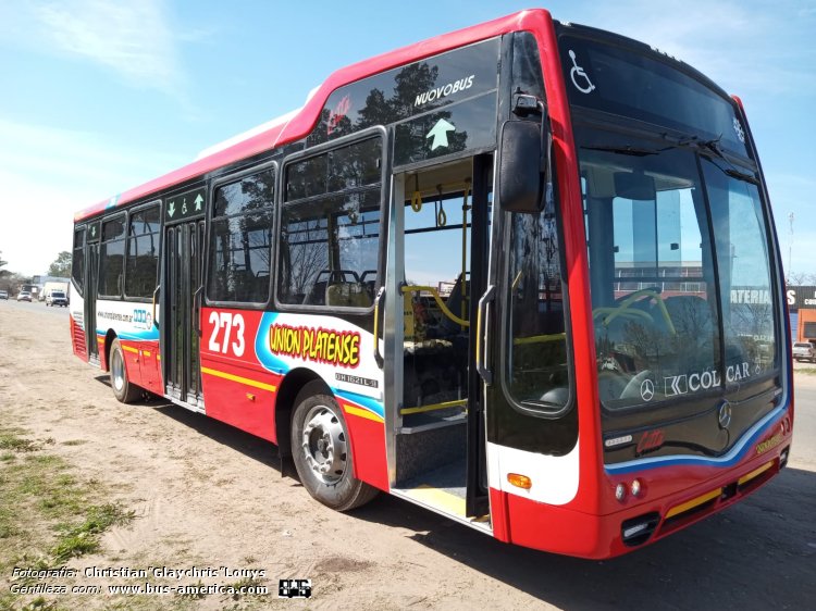 Mercedes-Benz OH 1621 L SB - Nuovobus Cittá PH 0068 - Unión Platense
Línea 273 (Prov. Buenos Aires)

Fotografía y gentileza: Christian Glaychris Louys
