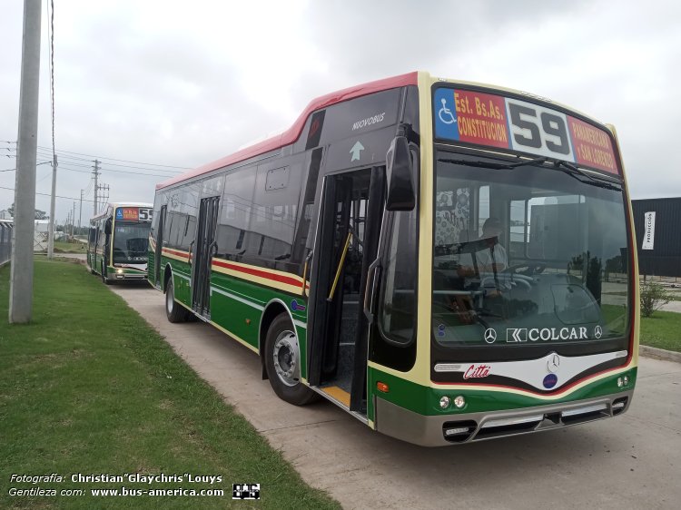 Mercedes-Benz OH 1721 L SB - Nuovobus Cittá PH 0069 - MOCBA
[url=https://bus-america.com/galeria/displayimage.php?pid=65889]https://bus-america.com/galeria/displayimage.php?pid=65889[/url]

Línea 59 (Buenos Aires)

Fotografía y gentileza: Christian Glaychris Louys
