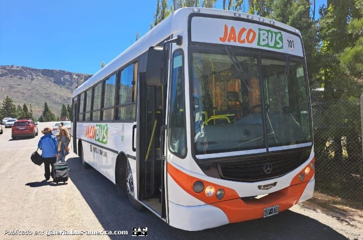 Mercedes-Benz OF 1418 - Metalpar Tronador 2010 - Jacobus
KBF 834

Jacobus (Prov.Chubut), interno 101

Fotografía: Transportes Jacobsen
Colección: Lorenzo, vendor Colcam
Gentileza: Christian "Glaychris" Louys
