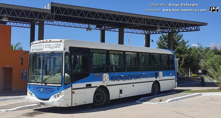 Agrale MA 15.0 - Metalpar Tronador 2010 - Muniipalidad de Pomán
JZW 254
[url=https://bus-america.com/galeria/displayimage.php?pid=60188]https://bus-america.com/galeria/displayimage.php?pid=60188[/url]

Municipalidad de Pomán (Pomán), interno 2
Ex Líneas GM (Catamarca), interno 100

Fotografía y gentileza: Diego Delnegro
