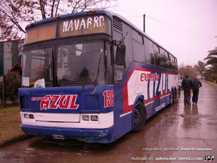 Scania K 112 - Cametal Jumbus - Exp.Azul
¿T-- 517?

Exp.Azul (Navarro), interno 136

Fotógrafo: Daniel Campana

Se puede conocer la historia de esta empresa en nuestra sección Revista Bus Améruca: [url=https://revista.bus-america.com/Notas/ExpAzul/ExpAzul.php]Expreso Azul, una parte de historia[/url]
