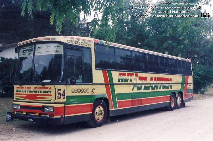 Scania K 112 - Cametal Jumbus - Rutatlantica
C.1358164

Rutatlantica (Prov.Buenos Aires), interno 34

Fotógrafo: desconocido al momento
Extraído de bolsa de fotografías del Coleclub
Scaneo: Gabriel Maluende
Colección: www.bus-america.com

