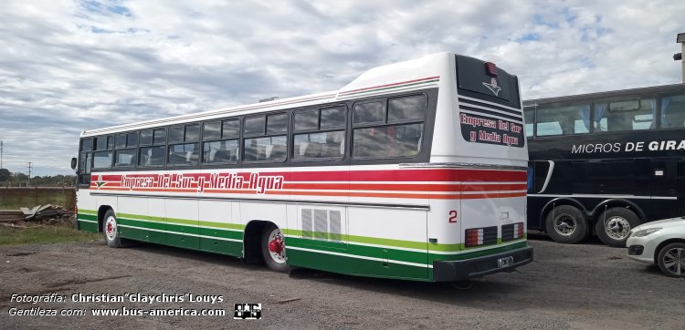 Volvo B10M - Cametal Nahuel II - Emp. Del Sur y Media Agua
UVW 323 - ex patente J.059522
[url=https://bus-america.com/galeria/displayimage.php?pid=65820]https://bus-america.com/galeria/displayimage.php?pid=65820[/url]
[url=https://bus-america.com/galeria/displayimage.php?pid=65821]https://bus-america.com/galeria/displayimage.php?pid=65821[/url]
[url=https://bus-america.com/galeria/displayimage.php?pid=65822]https://bus-america.com/galeria/displayimage.php?pid=65822[/url]

Emp.Del Sur y Media Agua, interno 2

Fotografía y gentileza: Christian "Glaychirs" Louys


Una novedad mas que nos aporta Christian, el restaurado de la Empresa Del Sur y Media Agua
