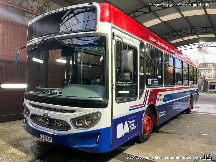 Mercedes-Benz OH 1721 L SB - Ugarte Europeo 102 - Sol de Mayo
AD 471 MN
[url=https://bus-america.com/galeria/displayimage.php?pid=68463]https://bus-america.com/galeria/displayimage.php?pid=68463[/url]
[url=https://bus-america.com/galeria/displayimage.php?pid=68467]https://bus-america.com/galeria/displayimage.php?pid=68467[/url]
[url=https://bus-america.com/galeria/displayimage.php?pid=68468]https://bus-america.com/galeria/displayimage.php?pid=68468[/url]

Línea 4 (Buenos Aires) , interno 4
Ex línea 152 (Buenos Aires) , interno 62
Ex línea 152 (Buenos Aires) , interno 98

Fotografía y gentileza: Miguel Silva
