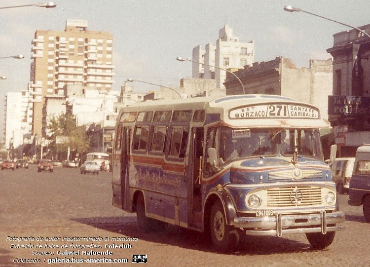 Mercedes-Benz LO 1114 - Costa Brava 77 - Micro Omnibus Nicolás Avellaneda
C.941093

Línea 271 (Prov. Buenos Aires), interno 2

Fotógrafo: desconocido
Scaneo: Gabriel Maluende
Colección: www.bus-america.com
