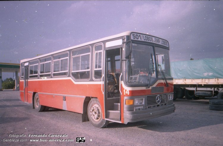 Mercedes-Benz OF 1214 - El Trapiche - Exp.Empalme Lobos
TOD 042 - ex patente M.269379
[url=https://bus-america.com/galeria/displayimage.php?pid=62736]https://bus-america.com/galeria/displayimage.php?pid=62736[/url]
[url=https://bus-america.com/galeria/displayimage.php?pid=62737]https://bus-america.com/galeria/displayimage.php?pid=62737[/url]
[url=https://bus-america.com/galeria/displayimage.php?pid=62738]https://bus-america.com/galeria/displayimage.php?pid=62738[/url]

Línea 501 (Pdo.Lobos), interno 14
Ex líneas 40 (Mendoza), interno 41 [1991-....]
Ex línea 4 (Mendoza), interno 41 [1990-1991]

Fotografía y gentileza: Fernando Carnevale

Para conocer la historia completa de esta carrocería haga click en: 
[url=https://www.bus-america.com/ARcarrocerias/ElTrapiche/ElTrapiche-histo.php]EL TRAPICHE,  historia de sus carrocerías[/url]
