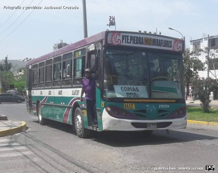 TATSA Puma D12F - BiMet Corbus (en Perú) - ETSLUSA
A4I-799

Línea 1612 (Lima), unidad 16

Fotografía: Anthonel Cruzado
