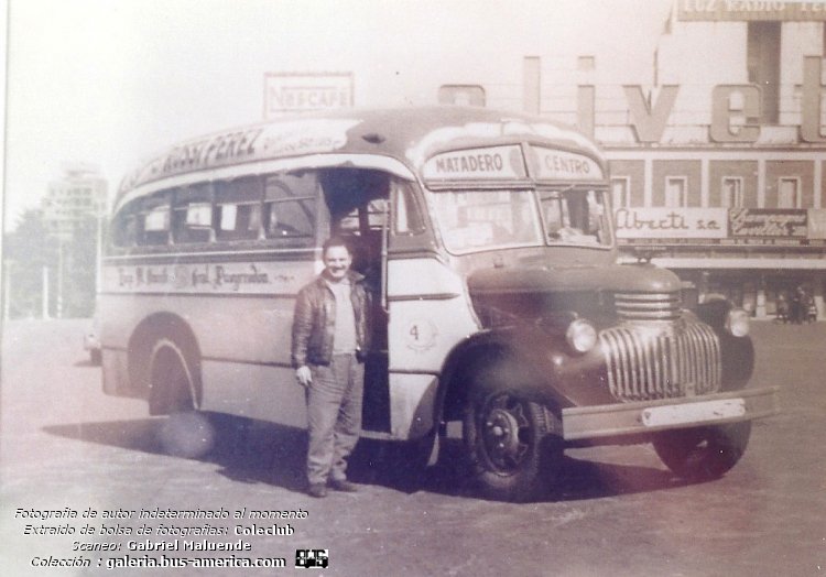 Chevrolet - FAC - Omnibus Gral. Pueyrredón
Línea 11 (Pdo. Gral. Pueyrredón), interno 4

Fotógrafo: desconocido al momento
Fotografía: ¿C.E.T.U.P.?
Extraído de bolsa de fotografías del Coleclub
Scaneo: Gabriel Maluende
Colección: www.bus-america.com
