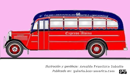 Dodge - Exp. Alsina
Línea 60 (Prov. Buenos Aires), interno 2

Ilustración y gentileza: Arnaldo Sabatto
