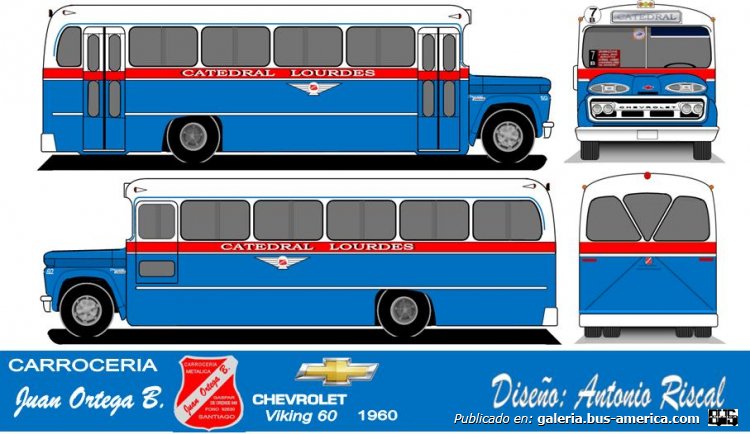 CheVik60_60-JOrtega-CatedralLourdes_dARiscal
Ilustración de Antonio Riscal

Se puede conocer la historia de esta carrocería en: [url=https://www.bus-america.com/CHcarrocerias/Ortega/JuanOrtega-histo.php]Revista Bus América - Historia de carrocerías Juan Ortega[/url]
