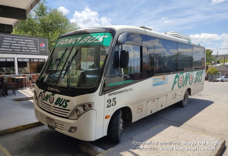 Mercedes-Benz LO 915 - Comil Pía (en Argentina) - Fono Bus
LWU 637

Línea 4 (Tanti), interno 25

Fotografía y gentileza: Diego Del Negro
