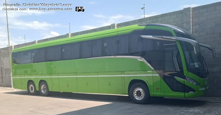 Scania K - Marcopolo G8 Paradiso 1200 (en Argentina) - Via
Fotografía y gentileza: Christian Glaychris Louys

