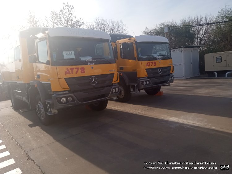 Mercedes-Benz Atego 1726 - Saldivia A305 Truck - Dream
(sin patente aún)  [izquierda]
[url=https://bus-america.com/galeria/displayimage.php?pid=66234]https://bus-america.com/galeria/displayimage.php?pid=66234[/url]
[url=https://bus-america.com/galeria/displayimage.php?pid=66235]https://bus-america.com/galeria/displayimage.php?pid=66235[/url]
[url=https://bus-america.com/galeria/displayimage.php?pid=66236]https://bus-america.com/galeria/displayimage.php?pid=66236[/url]

Dream (Prov.San Juan), interno AT 78 [izquierda]



Dream (Prov.San Juan), interno AT 79 [derecha]

Fotografía y gentileza: Christian "Glaychris" Louys
