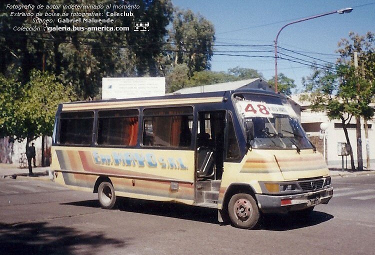 Mercedes-Benz LO 814 - Eivar - Mayo
Línea 48 (San Juan)

Fotógrafo: desconocido al momento
Extraído de bolsa de fotografías del Coleclub
Scaneo: Gabriel Maluende
Colección: www.bus-america.com
