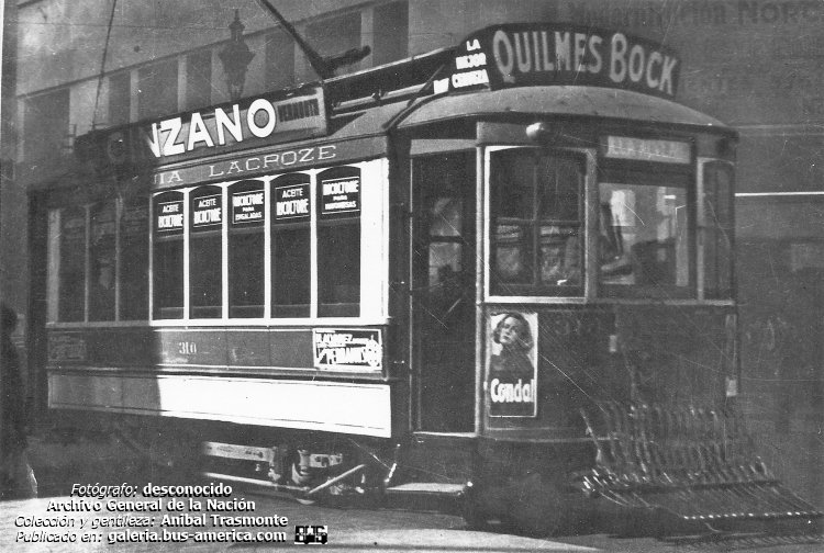 Brill (en Argentina) - Cía. Lacroze
Cía. Lacroze (Buenos Aires), unidad 310

Fotografo: desconocido
Archivo General de la Nación
Gentileza: Anibal Trasmonte

Puede conocer la historia de esta línea en: [url=http://bus-america.com/revista/Notas/30&31.htm]Revista Bus América, líneas 30 y 31, sus histórias[/url]


Archivo posteado por segunda vez, originalmente posteado en 2018


