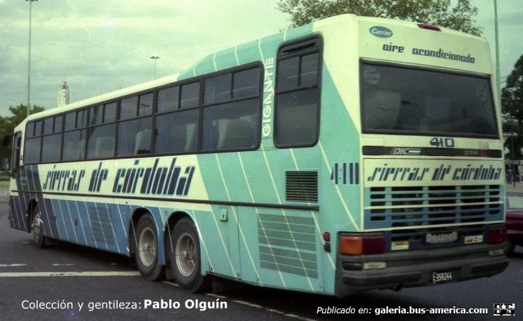 Decaroli - D.I.C. Gigante - Sierras de Córdoba
C 1359244
Interno 410

Fotografía: Archivo Osvaldo Abner
Colección y gentileza: Pablo Olguín

http://galeria.bus-america.com/displayimage.php?pid=40187
