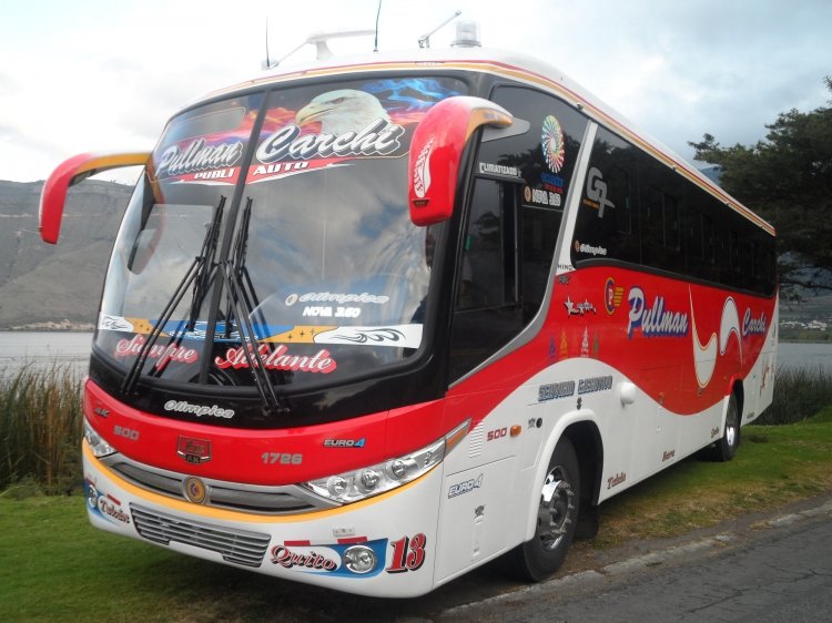 Hino AK 500 1726 - Olimpica Nova 3.60 - Pullman Carchi
Fotografía: Luis & Lizardo Morejòn
