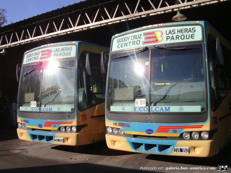 Mercedes-Benz OF 1418 - Nuovobus - Pte. Alvear UTE
IVA 992 [derecha]
IVO 004 [izquierda]

A rodar chiquitos.

Foto Mendoza Post.
Palabras clave: f u r l a b u s