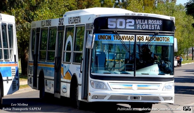 Mercedes-Benz OH 1618 L - Italbus - Bahía Transporte SAPEM 
OOL 136
Línea 502 - Interno 32

Imagen: Leo Molina (leobahia24)
