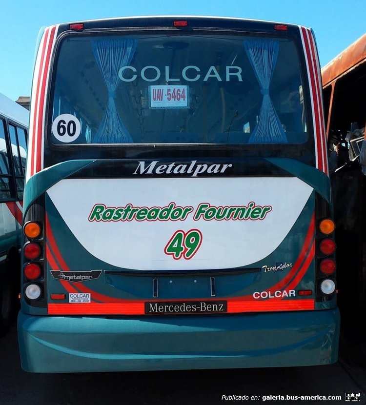 Mercedes-Benz OF 1418 - Metalpar - Rastreador Fournier
Interno 49 

Imagen: Leo Molina (leobahia24)

