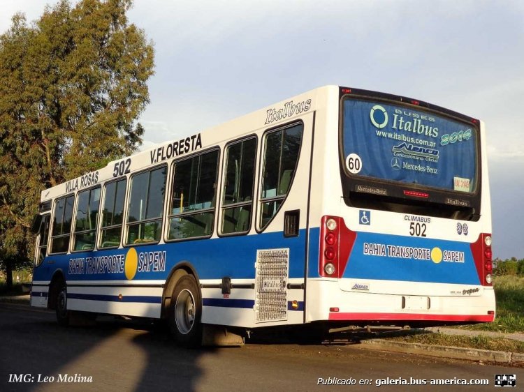 Mercedes-Benz OH 1618 L - Italbus - Bahía Transporte SAPEM
Línea 502 - Interno 36

Imagen: Leo Molina (leobahia24)

http://galeria.bus-america.com/displayimage.php?pid=32260
http://galeria.bus-america.com/displayimage.php?pid=33091
http://galeria.bus-america.com/displayimage.php?pid=33826
http://galeria.bus-america.com/displayimage.php?pid=33828
http://galeria.bus-america.com/displayimage.php?pid=33829
