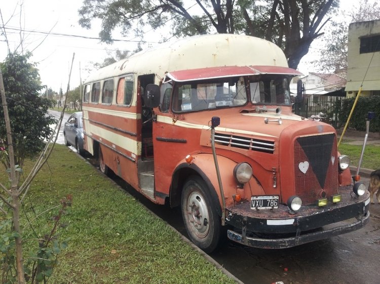 Mercedes-Benz  L 312 - Cooperativa San Martín - Particular
B 1055294 - VXU 786
Ex línea 24 - Interno 34
"El General"
Camino a la restauración...

http://galeria.bus-america.com/displayimage.php?pid=31878
