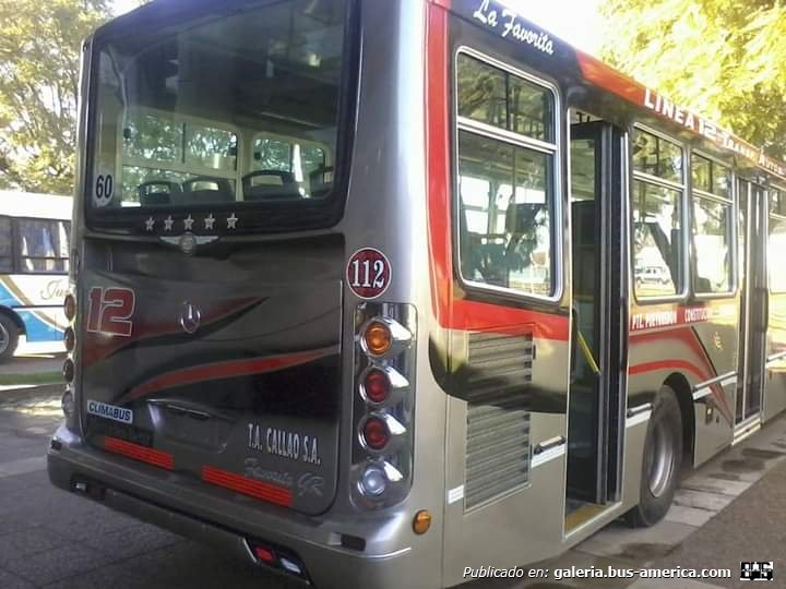 Mercedes-Benz OH 1718 L SB - La Favorita Favorita GR - T.A.Callao
[url=https://bus-america.com/galeria/displayimage.php?pid=52838]https://bus-america.com/galeria/displayimage.php?pid=52838[/url]

Línea 12 (Buenos Aires), interno 112

colcam año 2014
