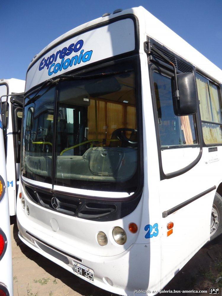 Mercedes-Benz OF 1418 - Metalpar 
HEH 325
Ex Expreso Colonia, interno  23 
Palabras clave: ex Expreso Colonia 23 / HEH325