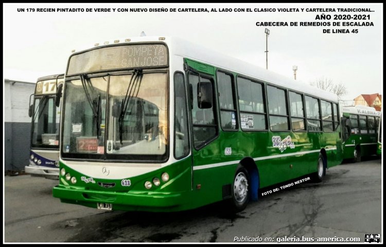 Mercedes-Benz OH 1618 L SB - Metalpar Iguazú 2010 - Línea 179
LWU 717

UNO DE LOS PRIMEROS 179 CON CAMBIO DE COLOR, A SU LADO SE LLEGA A VER UNO CON EL TRADICIONAL VIOLETA..
