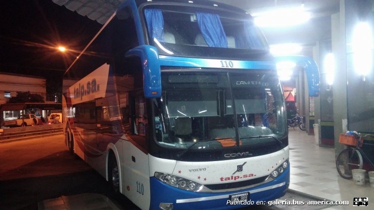 Volvo - Comil (en Argentina) - T.A.L.P.
OMW 989
Interno 110
