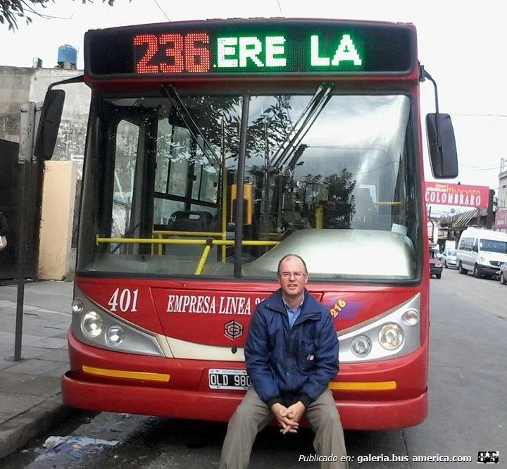 Mercedes-Benz - Bi-Met - Empresa Línea 216
OLD 980
Línea 236 - Interno 401

Publicada en el Facebook de la Línea 216
