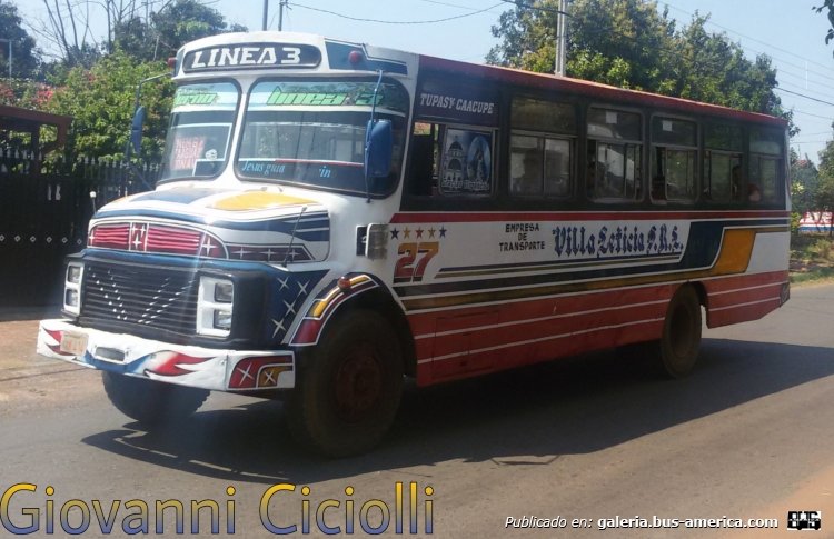 Mercedes-Benz L 1113 - Cebra I - Villa Leticia , Linea 3 , Interno 27
¿ALK 414?
http://galeria.bus-america.com/displayimage.php?pid=1360
http://galeria.bus-america.com/displayimage.php?pid=37717
Frontal y Lateral

Ex interno 10 de la línea 31, Empresa Virgen de Pilar
