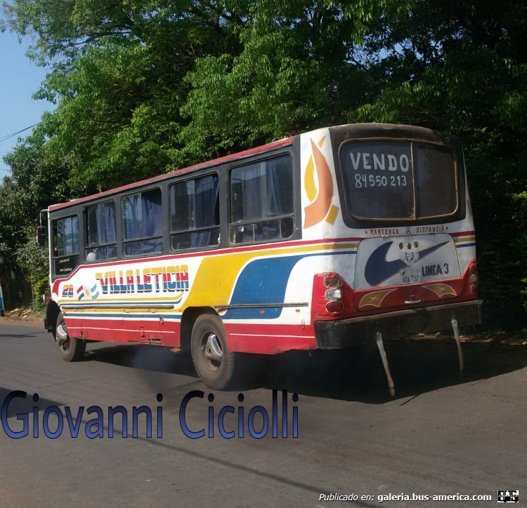 Mercedes-Benz L 1113 - El 14 - Villa Leticia , Linea 3 , Interno 28
AXA 737
http://galeria.bus-america.com/displayimage.php?pid=37598

Culata y Leteral
Avda Paraguay Ciudad de San Antonio departamento Central
