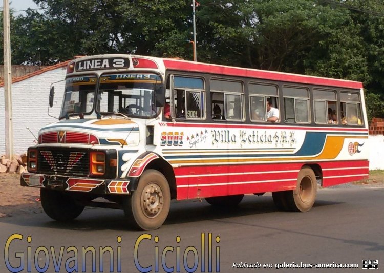 Mercedes-Benz L 1114 - Aguila - Villa Leticia , Linea 3, Interno 9001
http://galeria.bus-america.com/displayimage.php?pid=37998

Frente y lateral

