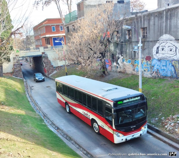 Volvo B7R - Marcopolo Torino Vip Class (en Uruguay) - COETC
Línea 4AC (Montevideo), interno 306
Palabras clave: Coetc