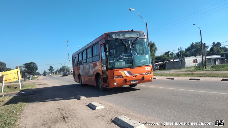 Marcopolo Viale (en Uruguay) - Come s.a. 230 
Matricula MTC 1409

Línea LM1 (Dto.San José), unidad 230
