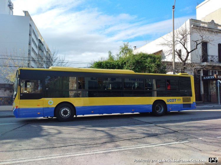 Yutong ZK6126HGA (en Uruguay) - UCOT
UCOT (Montevideo), interno 117
