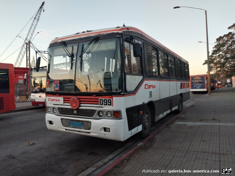 Mercedes-Benz OF 1318 - Marcopolo Allegro GV (en Uruguay) - COPSA 
ATC-1368

COPSA (Montevideo), interno 099
