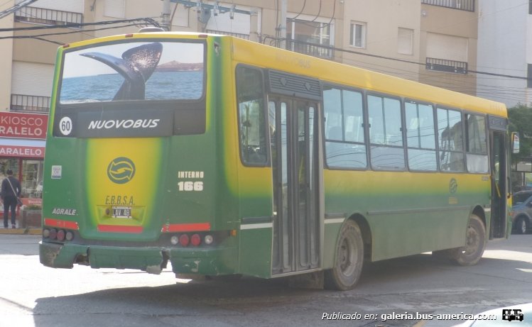 Agrale MA 15 - Nuovobus - E.B.B.S.A.
LAV 484
Interno 166
Agrale MA del transporte urbano de Puerto Madryn.

Fotografía: José Aparicio
Palabras clave: Agrale Nuovobus