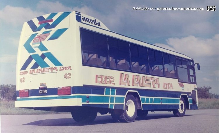 Mercedes-Benz OF 1214 - AnyDa - Coop. La Calera
C.1271590
[url=https://bus-america.com/galeria/displayimage.php?pid=59664]https://bus-america.com/galeria/displayimage.php?pid=59664[/url]

Coop. La Calera (Prov. Córdoba), interno 42

Fotografía: ¿Carrocerías Andreolli y D' Alessandro?



Archivo originalmente posteado el 24 de abril de 2020
