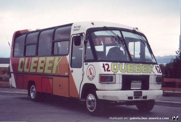 Mercedes-Benz LO 812 - Vangieri RV 100 Andina - QUEBEK , 12
